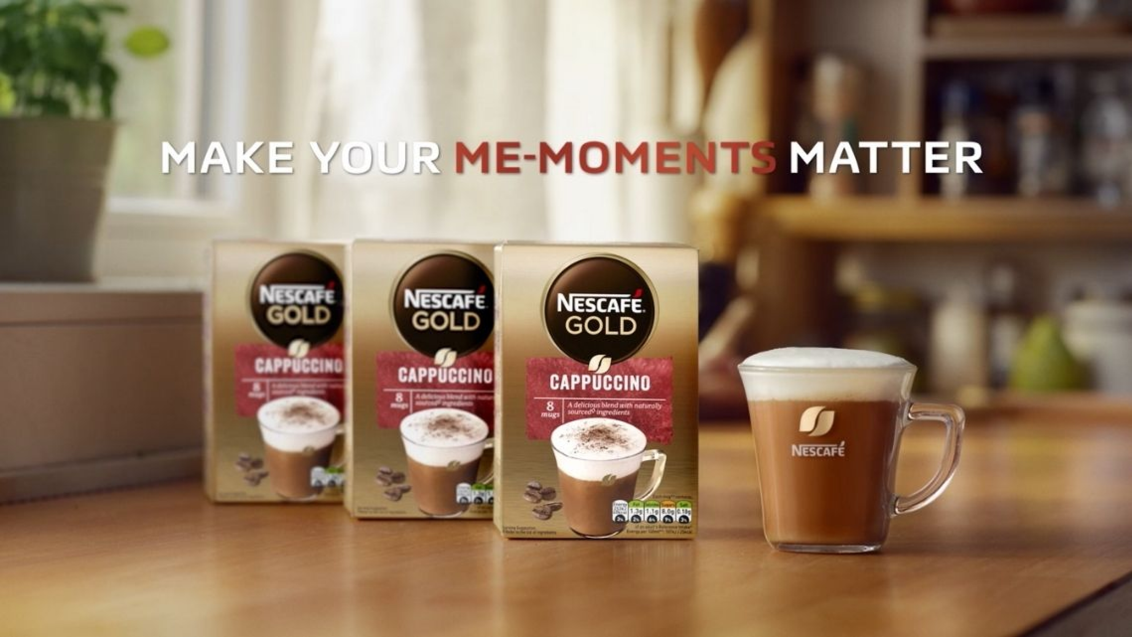 Nescafé Gold Cappuccino Make Your Me-Moment Matter